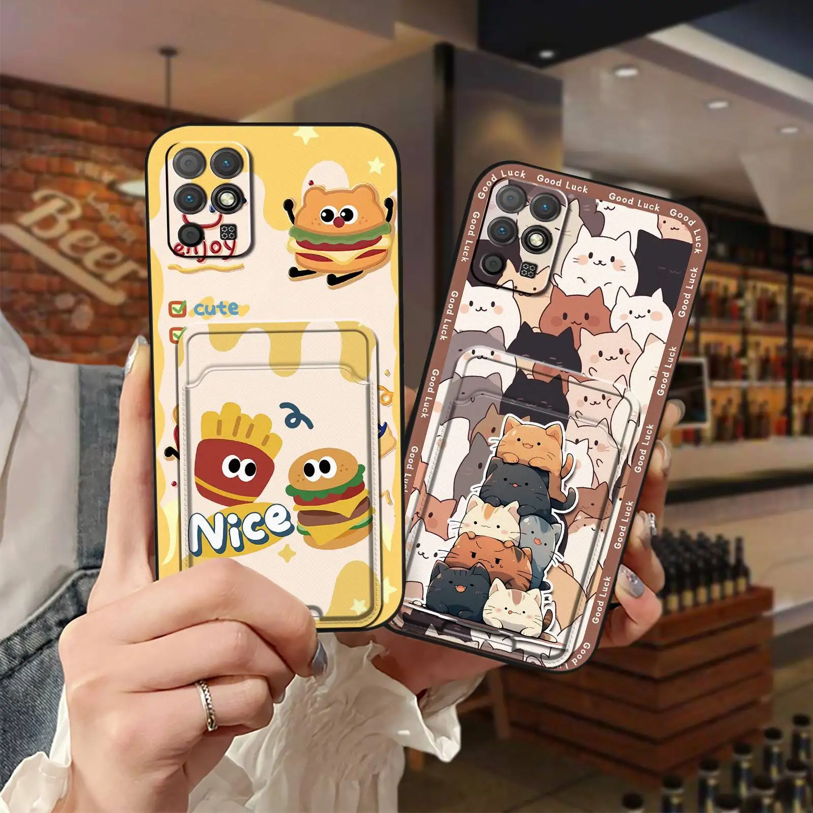 Мягкий чехол для карт телефона Huawei Honor Play5T Youth/Life/Lite/Vitality задняя крышка с граффити