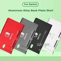 new aluminum alloy case replacement housing shell for nintendo switch back faceplate case cover ns switch accessories