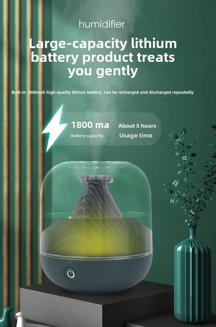 Увлажнитель с зарядкой через USB бытовой очиститель воздуха тяжелым туманом