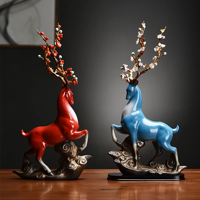 

Miniature Office Figurine Medieval Collection Animal New Year Gift Figurine Office Desk Accessories Wielkanoc Room Decor XR50