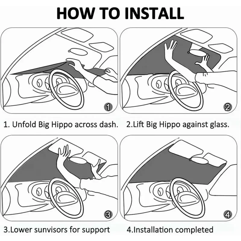 Солнцезащитный козырек с рисунком собаки для лобового стекла забавные животные