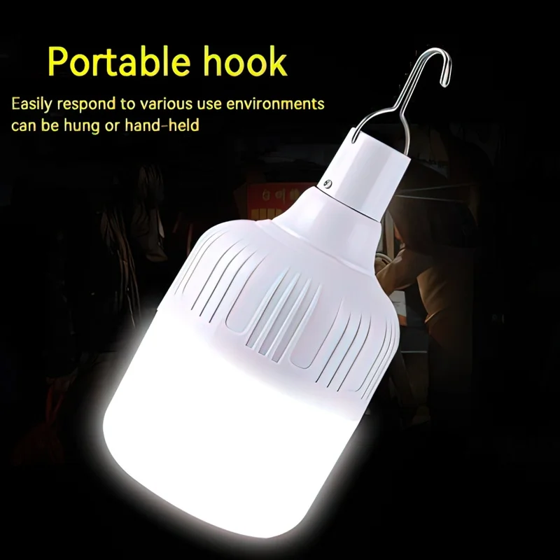 3 Modi Draagbare Led 40W 60W 120W Outdoor Bulb USB Rechargeable LED Emergency Lights Tent Lamp Battery Lantern Camping Light  - buy with discount