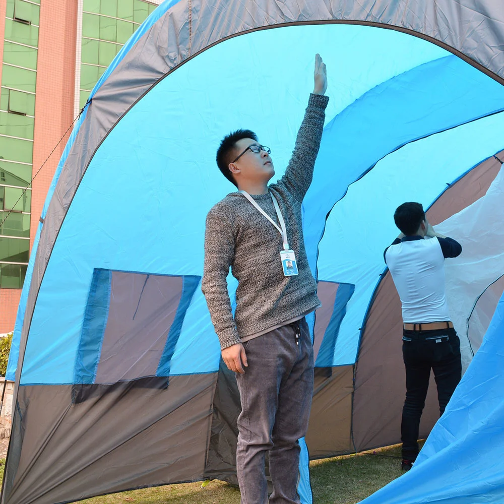 Палатка для кемпинга 5-8 человек водонепроницаемая 4 сезона 480x310x210 см | Спорт и