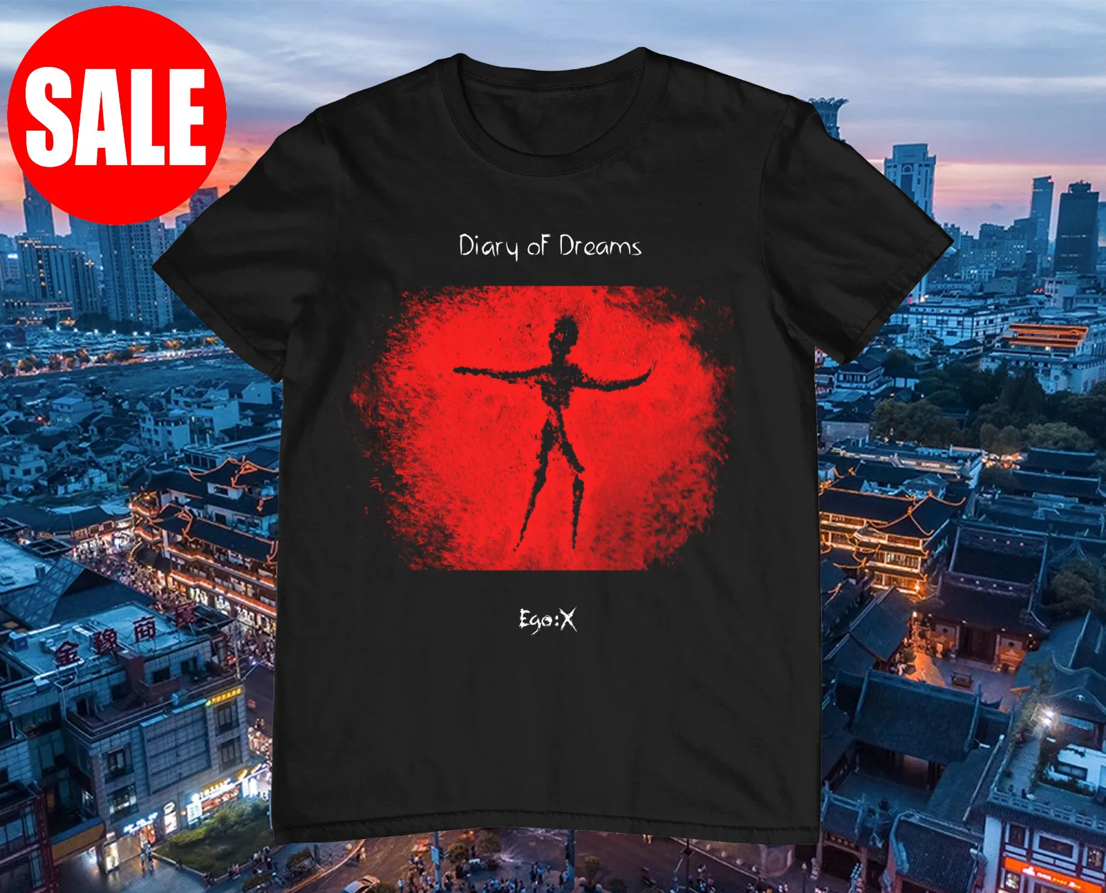 Рубашка унисекс с длинным рукавом из тяжелого хлопка