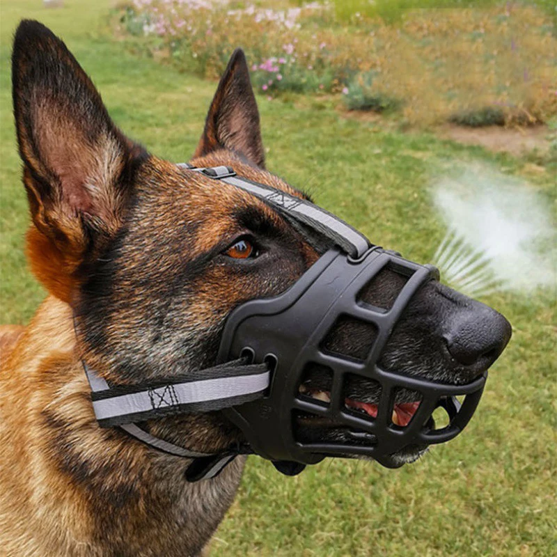 

Dog Muzzle Breathable Basket Muzzles for Small Medium Large Dogs pets Stop Biting Barking and Chewing Dog Products Accessories