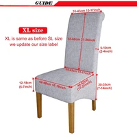 2022xl size long back king back chair cover spandex fabric chair covers restaurant hotel party banquet seat slipcovers