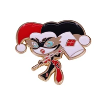 ugly woman enamel pin wrap clothes lapel brooch fine badge fashion jewelry friend gift