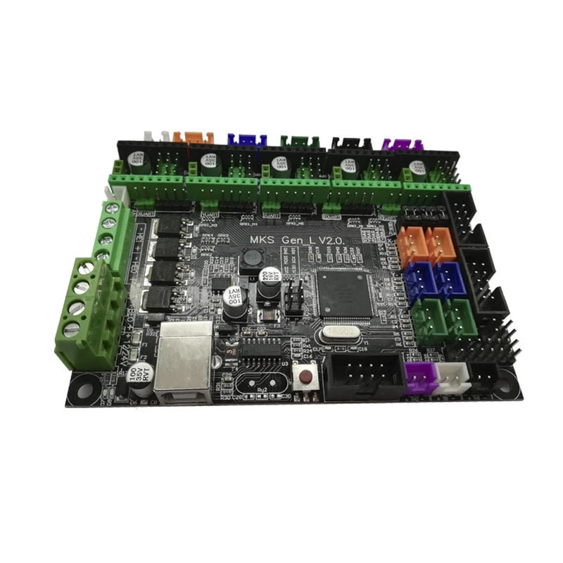 

2PCS 3D Printer Parts MKS Gen-L V2.0 Motherboard Compatible 4988 8825 TMC 2100 Driver For Ramps1.4 Open Source Marlin