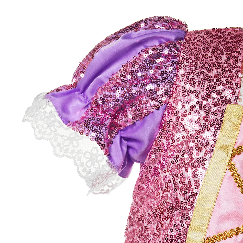 Костюм принцессы Рапунцель для девочек Карнавальный Принцессы Disney детей 1-10 лет