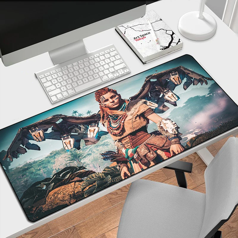

Horizon Gamer Keyboard Pad Gaming Mouse Mat Deskmat Pc Accessories Mousepad Mats Cabinet Mause Laptops Pads Anime Laptop Xxl