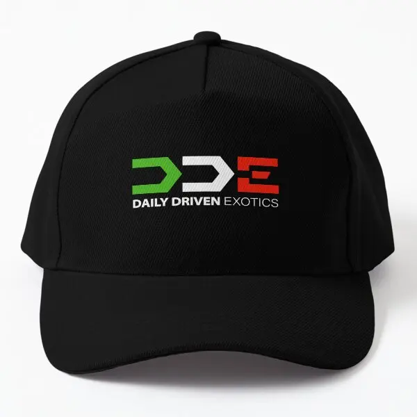 

Dde Daily Driven Exotics Classic Style Baseball Cap Hat Mens Fish Printed Women Outdoor Sun Snapback Black Casual Casquette