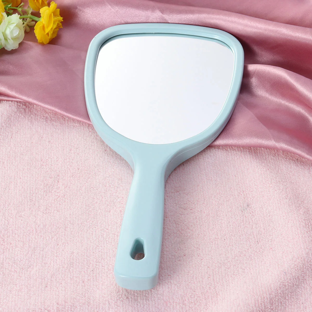 

Hairdresser Handheld Mirror Lighted Makeup Mirror Travel Makeup Mirror Double Sided Mirror Lighted Vanity Makeup Mirror