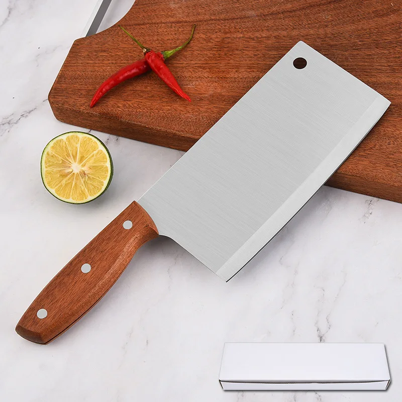 

Kitchen Knife Chinese Chef Knife Stainless Steel Butcher Meat Chopping Cleaver Knife Vegetable Cutter