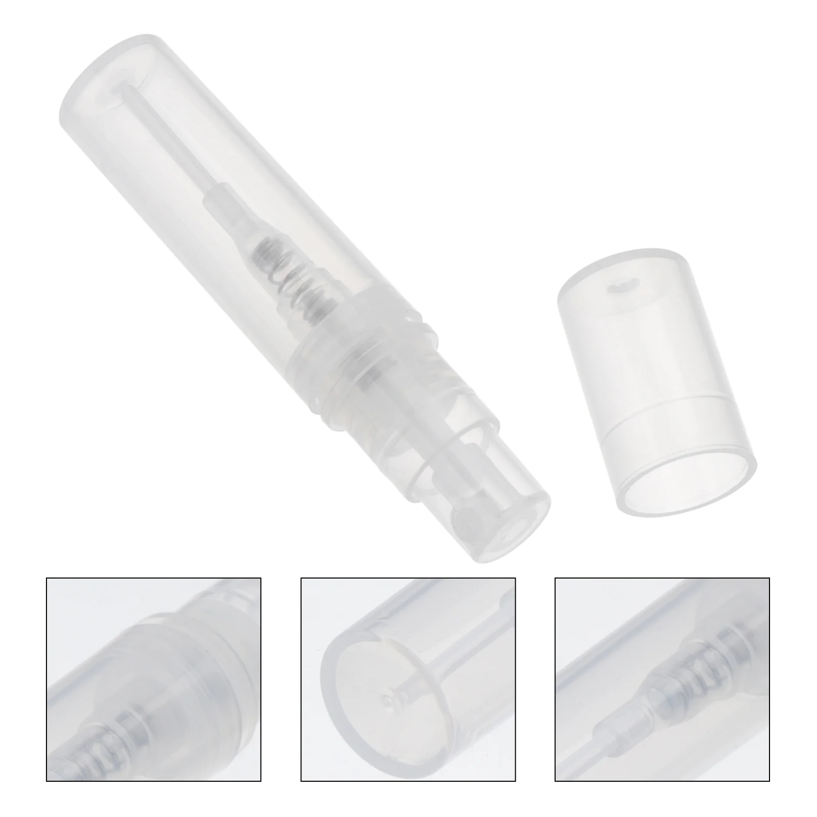 

Spray Bottle Perfume Bottles Mini 2Ml Tiny Empty Refillable Mist Samples Makeup Travel Plastic Container Sprayer Size Dispenser