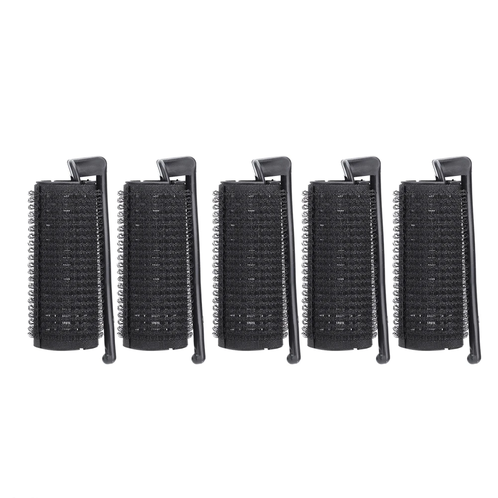 

5pcs Home DIY Wavy Curly Hair Roller Styling Hairdressing Tool Black