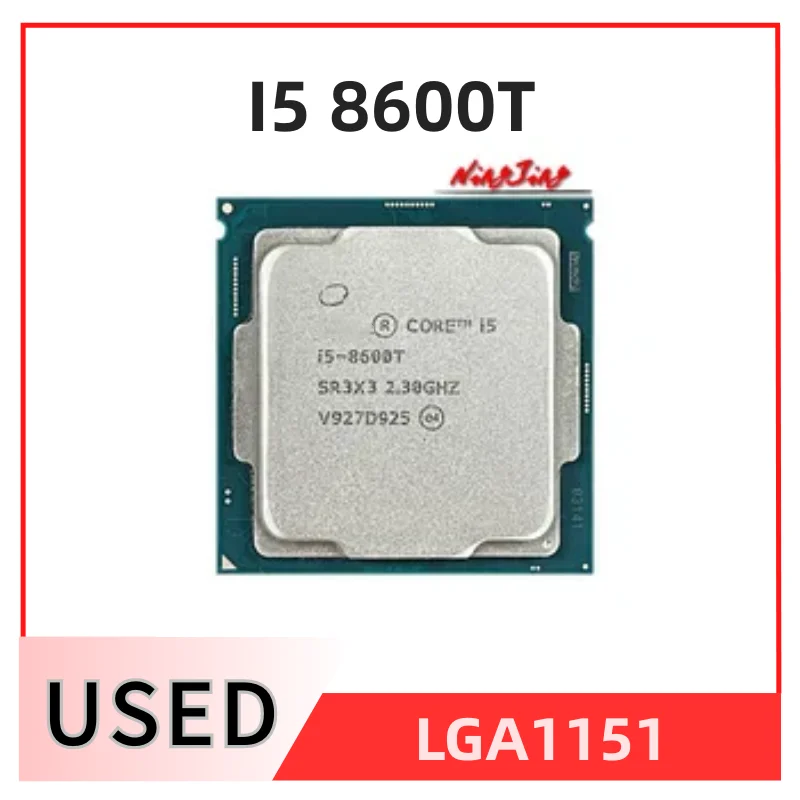 

Процессор Core i5-8600T 2,3 ГГц, шестиядерный, шестипоточный, 9 Мб, 35 Вт, LGA 1151