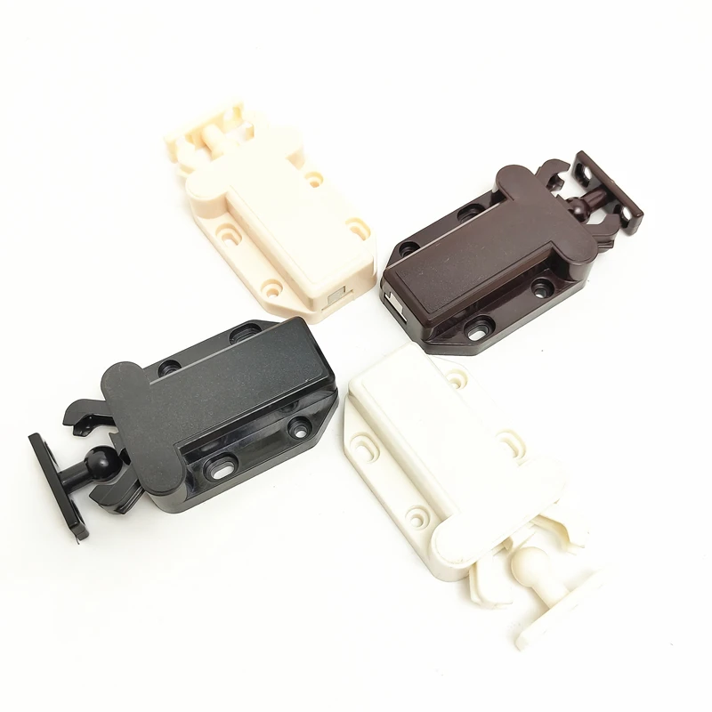 10pcs 56x40mm beetles shape cabinet door catch push to open drawer kitchen cupboard door touch latch of various color release ab free global shipping