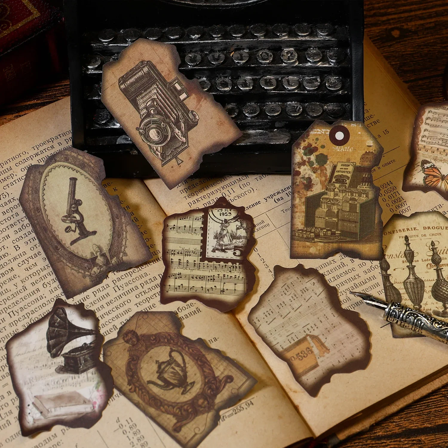 Декоративные наклейки для скрапбукинга 30 листов