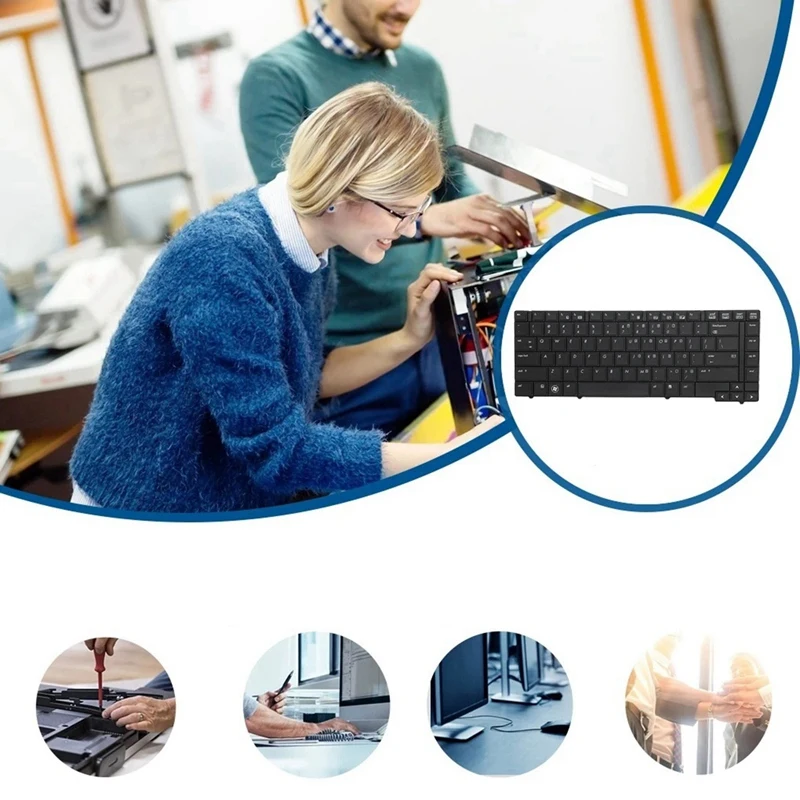 Клавиатура ноутбука HP Compaq 8440P 8440W 8440 6440B 6450B 6445B Сменная клавиатура