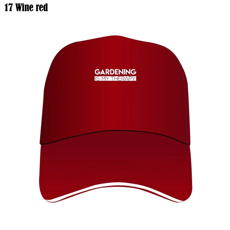 

Gardening Is My Therapy Gardening Cap For Gardeners Premium Bill Hats Cotton Caps Baseball Cap Funky Men Hat Custom