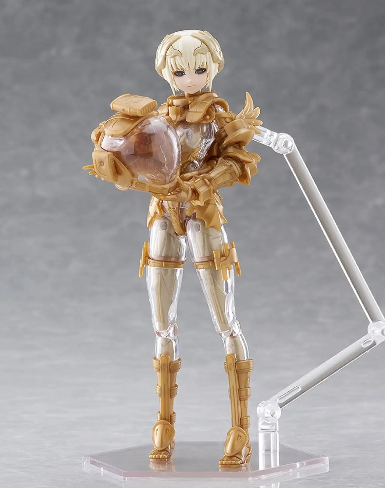 Фото Оригинальная коллекционная фигурка Max Factory Plamax Godz Order Standard Version/plated Version Overlord Gabriel, аниме-фигурка, коллекционная модель №3