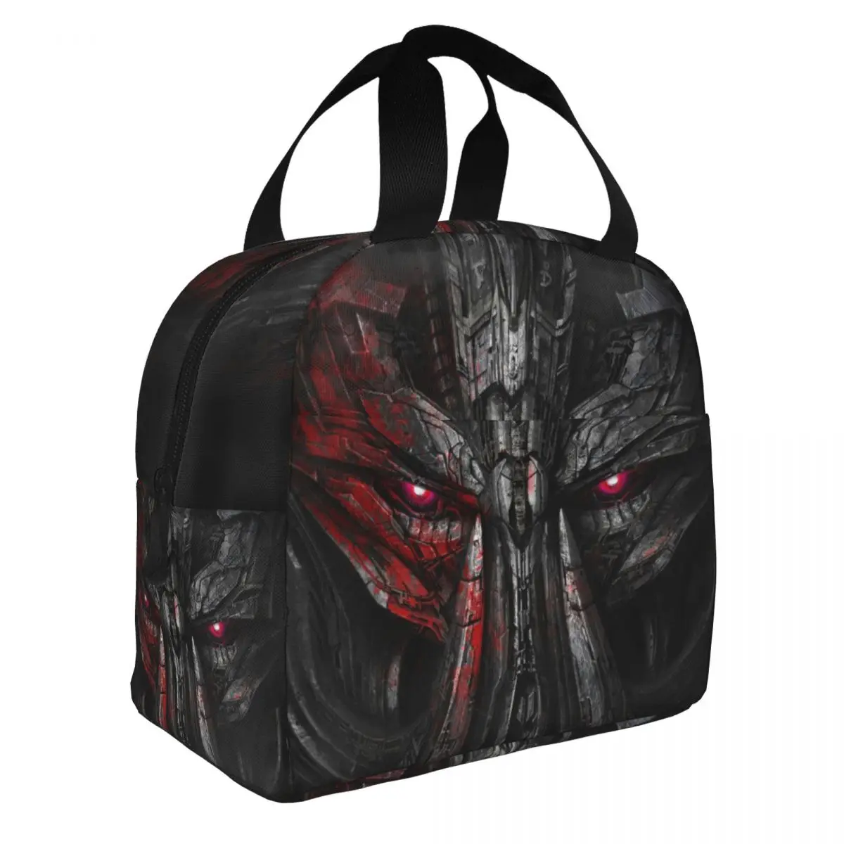 Transformers Lunch Bento Bags Portable Aluminum Foil thickened Thermal Cloth Lunch Bag for Women Men Boy