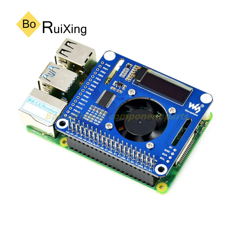 

1 шт./партия, плата расширения охлаждающего модуля для Raspberry Pi 4b