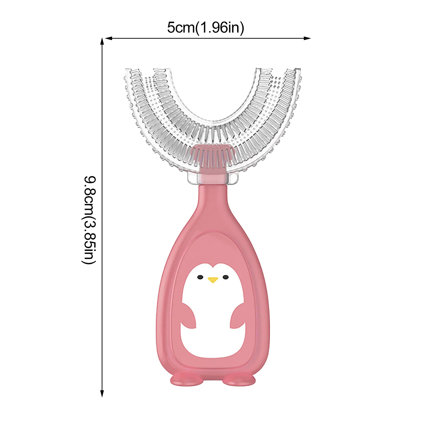 

Baby Toothbrush Children 360 Degree U-shaped Child Toothbrush Teethers Baby Brush Silicone Kids Teeth Oral Care Cleaning 1-6Y