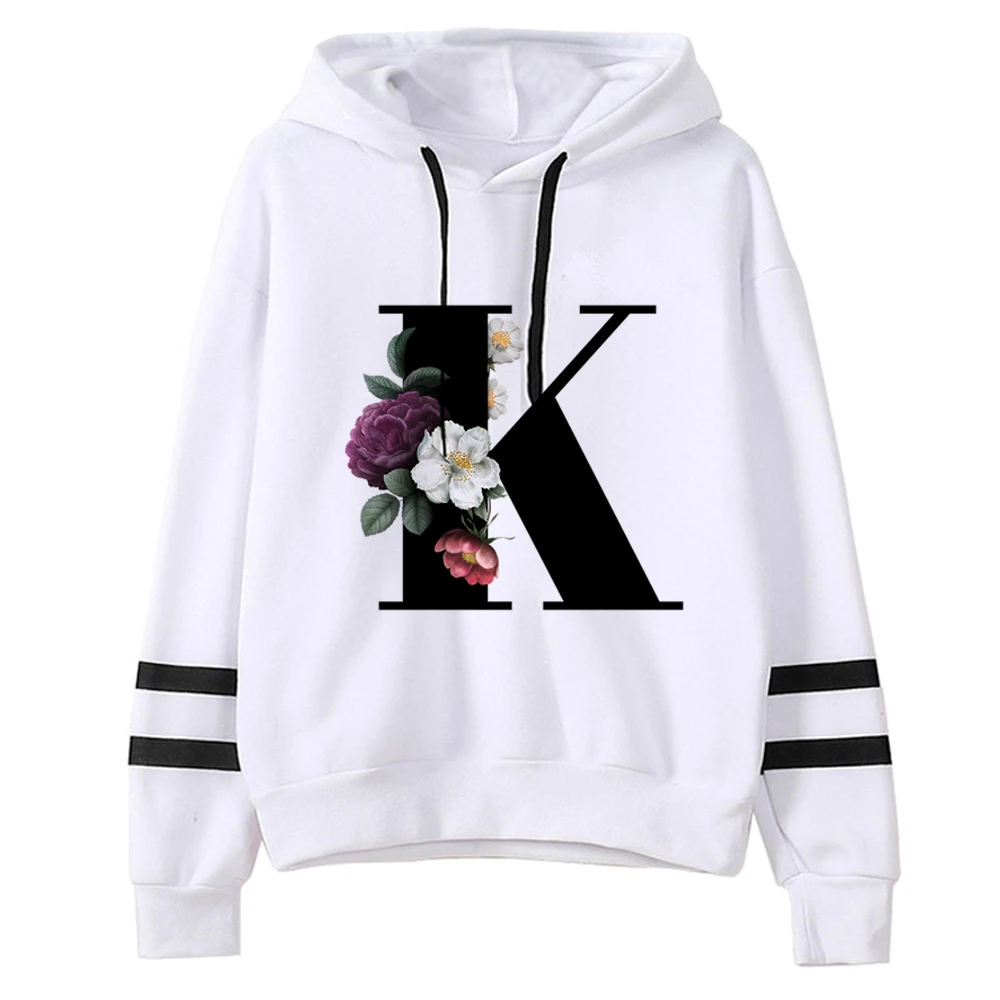 

Женская толстовка с буквенным принтом, в стиле Харадзюку