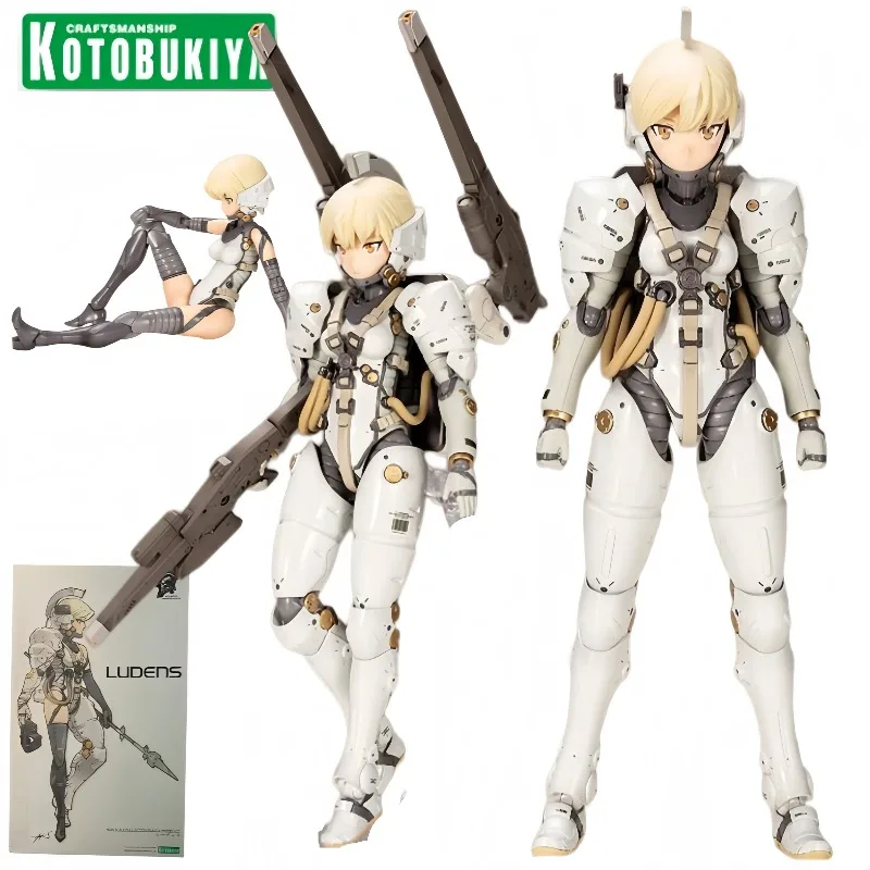 Фото Коллекционная фигурка Kotobukiya Frame Arms Girl Ludens от Kojima Productions, аниме-модель для сборки, подарок для любителей меха-аниме. №1