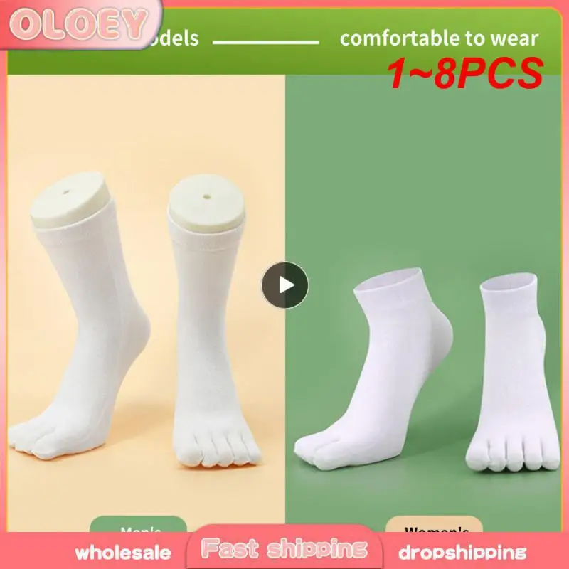 

1~8PCS Cracked Feet Care Socks Anti Cracking Foot Care Socks Moisturizing Socks Foot Spa Pedicure Socks Long Silicone Socks