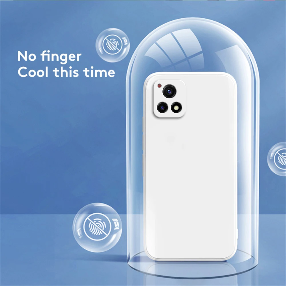 Высококачественный чехол для VIVO Y31S Y52S T1 Y54S Y72 5G Стандартный квадратный жидкий