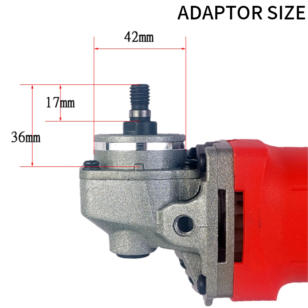 New Grinder Belt Sander Attachment Set Adapter Angle Grinder Sanding Attachment Polisher 5/8-11 (M14/M10)Thread enlarge