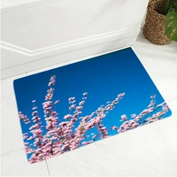 cherry blossom branch flower chinese style doormat entrance floor mat home bathroom door mat kitchen rugs living room carpet