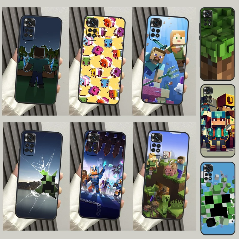 Чехол для Xiaomi Redmi Note 11 Pro 8 9 10 12 Pro 8T 9S 10S 11S Redmi 10 10A 10C 12C 9C