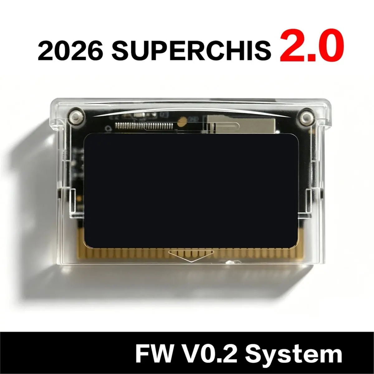 Фото A86G SuperChis 2.0 Prime Chiscart Game Reader Cart для SP GB Player с поддержкой SDRAM, работающий на базе SuperFW NOR Flash №2