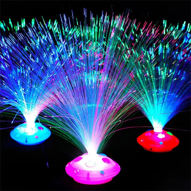 

Seven Color Flashing Night Light Led Battery Not Included Durable Convenient Festival Decorative Lamp Holiday Atmosphere Lights