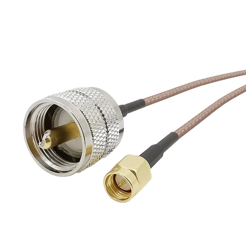 Коаксиальный кабель RG316 SL16 UHF штекер PL259 S0239 к SMA обжим для джампера SDI сигнальная