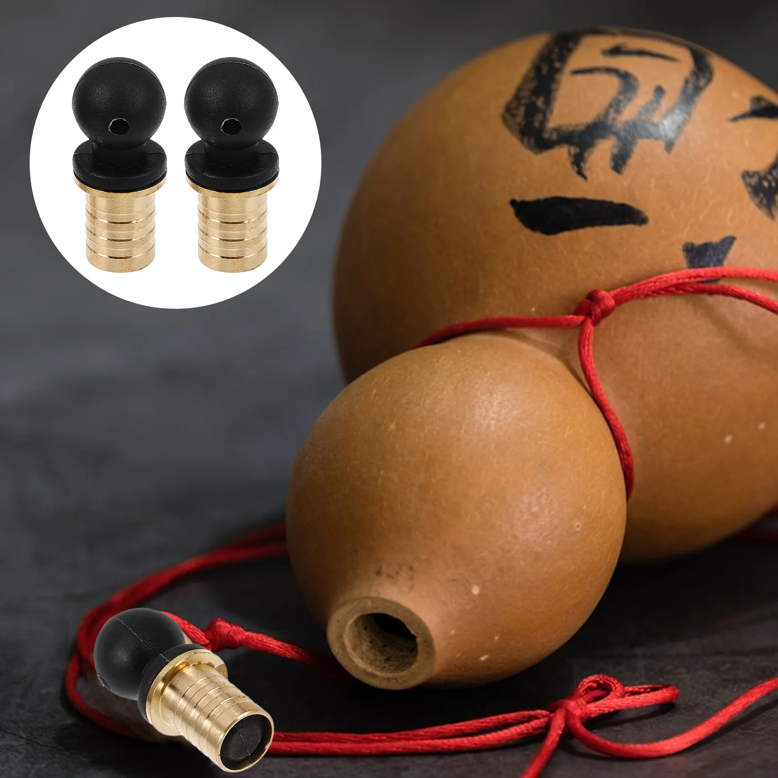 ! 2-częściowa zatyczka do butelek Zatyczki pomp Urocza uszczelniacz Akcesoria tykwy