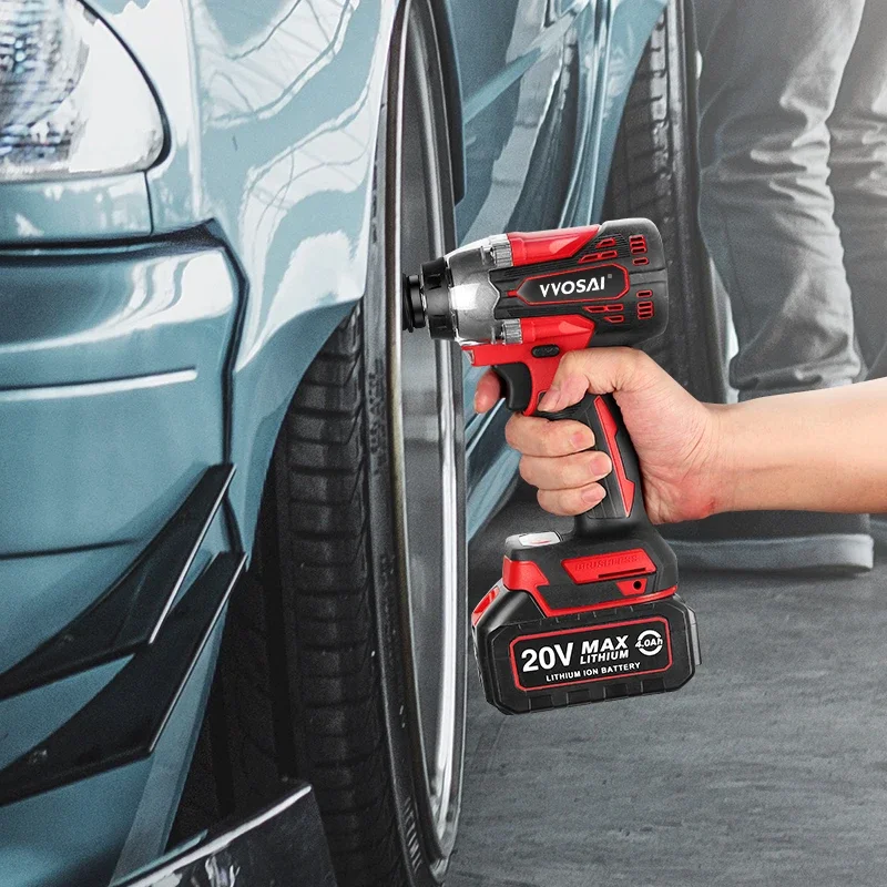 VVOSAI MT-Series 340 Нм Электрический ударный гайковерт 20 В Бесщеточный ключ Торцевая