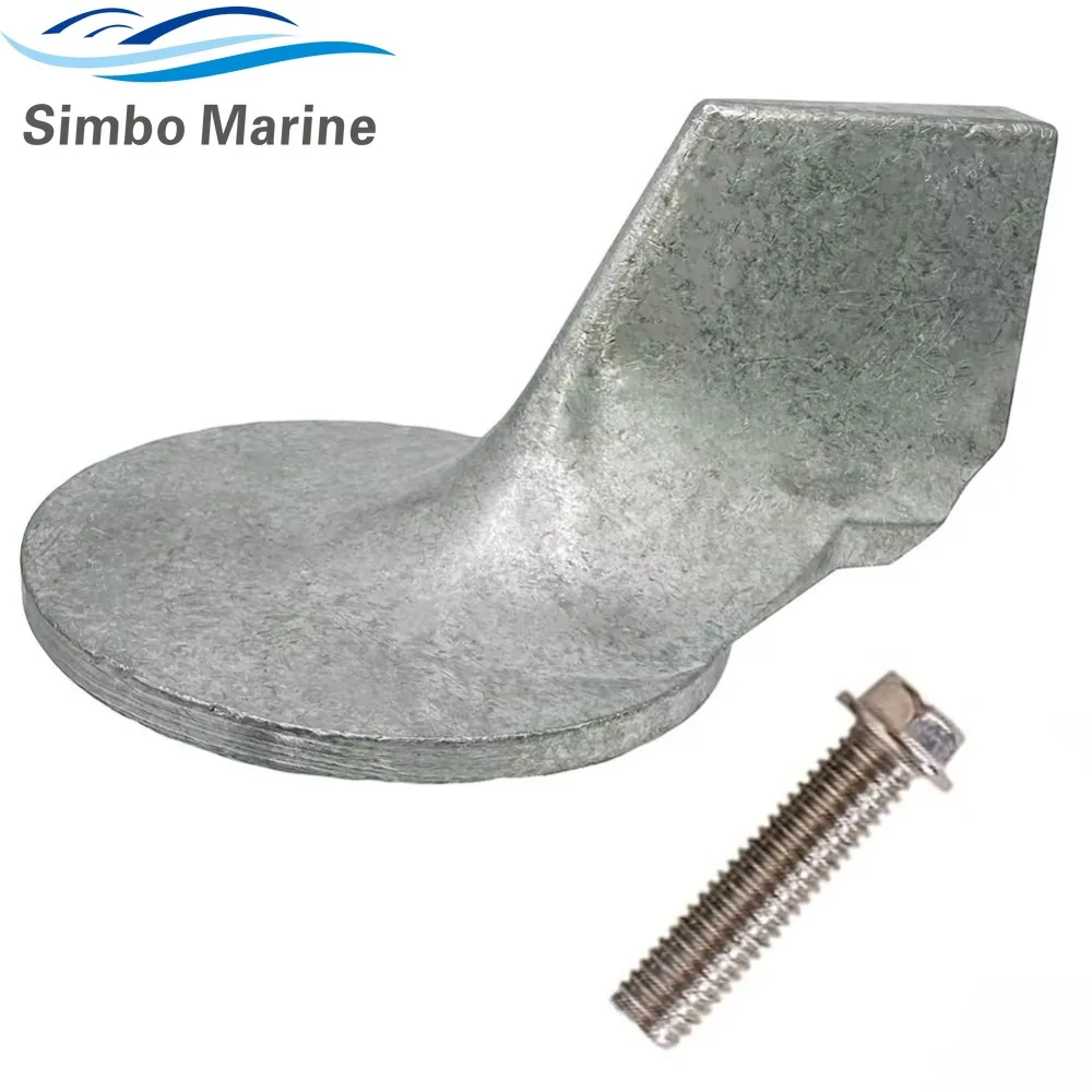 822777 Анод Q1 Trim Tab для лодочного двигателя Mercury Marine 40HP-140HP 31640Q4 31640B4 46399A1 72436A1 97-8M 0059338