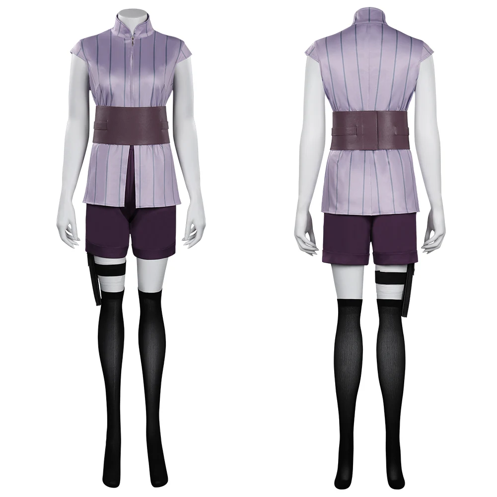 

Hyuga Hinata Cosplay Costume Outfits Halloween Carnival Suit