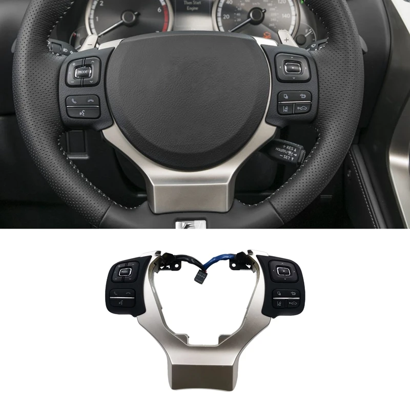 

Multifunction Steering Wheel Switch Steering Wheel Multi-Function Buttons For Lexus NX NX200 NX300 2020-2023