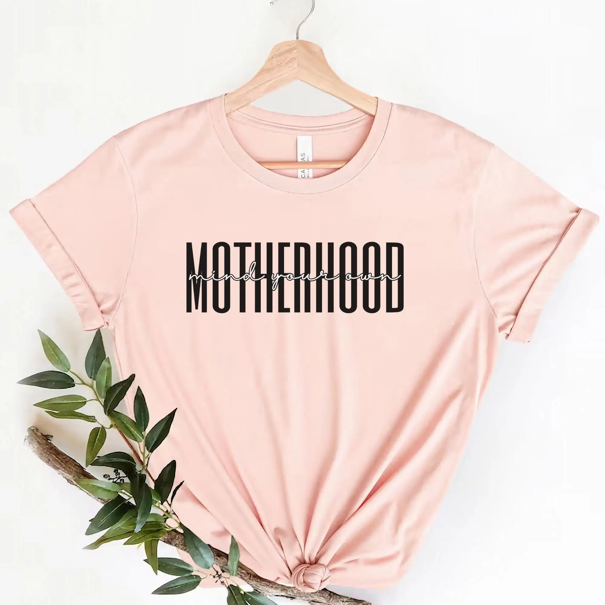 Забавная футболка Motherhood Mind Your Own для мамы женские рубашки бабушка День матери