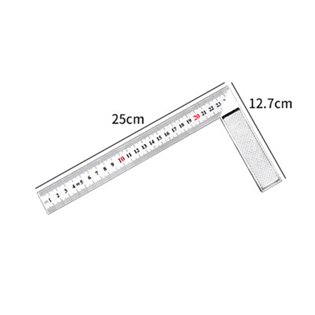 

Квадратная Метрическая линейка, прямоугольный измерительный инструмент, 2 шт., 90 градусов
