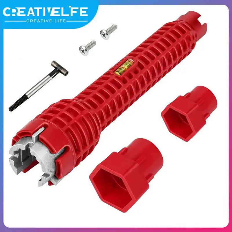 

Antiskid Sink Wrench Household Faucet Valve Multifunctional Easy To Disassemble Inner Hexagon Spanner Repair Accessories