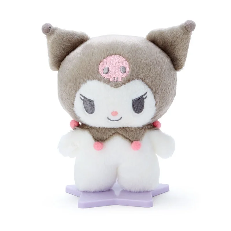 Аниме кавайная My Melody Cinnamoroll Purin Dog Kuromi стоячая плюшевая модель игрушки кукла милая