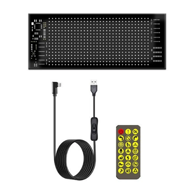 Автомобильный светодиодный логотип приложение светодиодная матричная