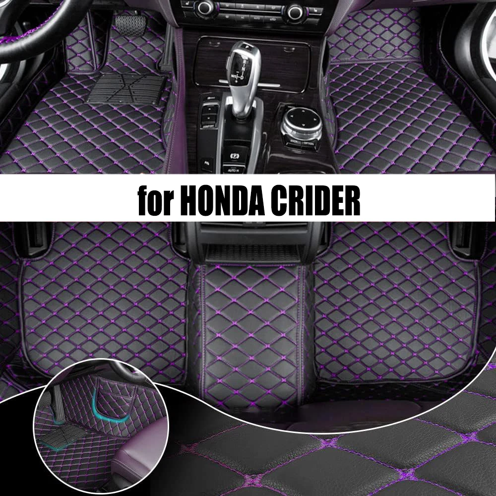 

HUTECRL Car Floor Mat for HONDA CRIDER 2019 Year Upgraded Version Foot Coche Accessories Carpets