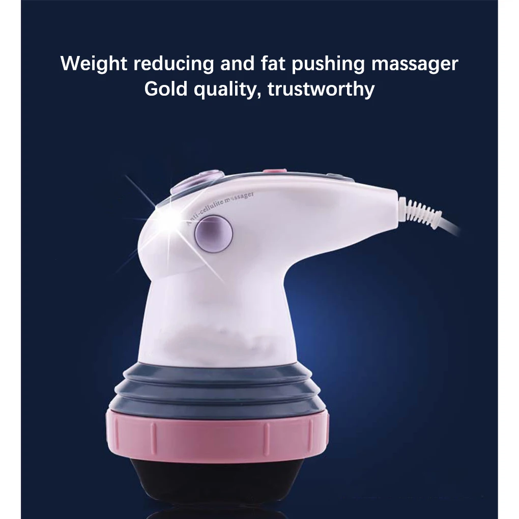 

EU Plug 220V Electric Body Scraper Home Salon Leg Massager Interchangeable Beauty Anti-Cellulite Massage Equipment